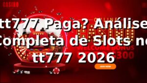 tt777 Paga? Análise Completa de Slots no tt777 2026 🎰